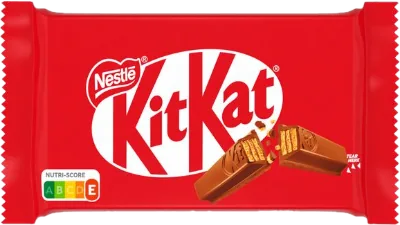 Verpackung von Kitkat