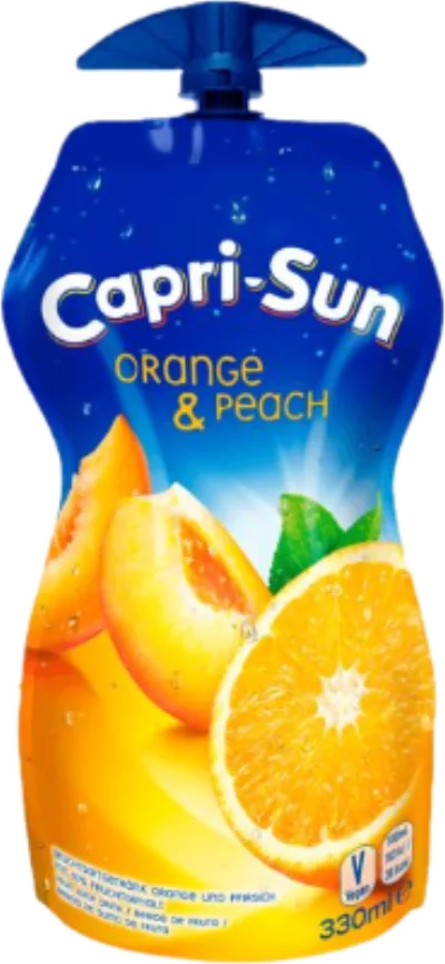 Verpackung von Capri Sun Orange Peach