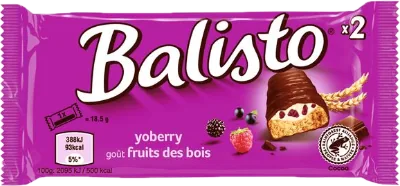 Verpackung von Balisto Joghurt Beeren Mix