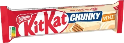 Verpackung von KitKat Chunky White