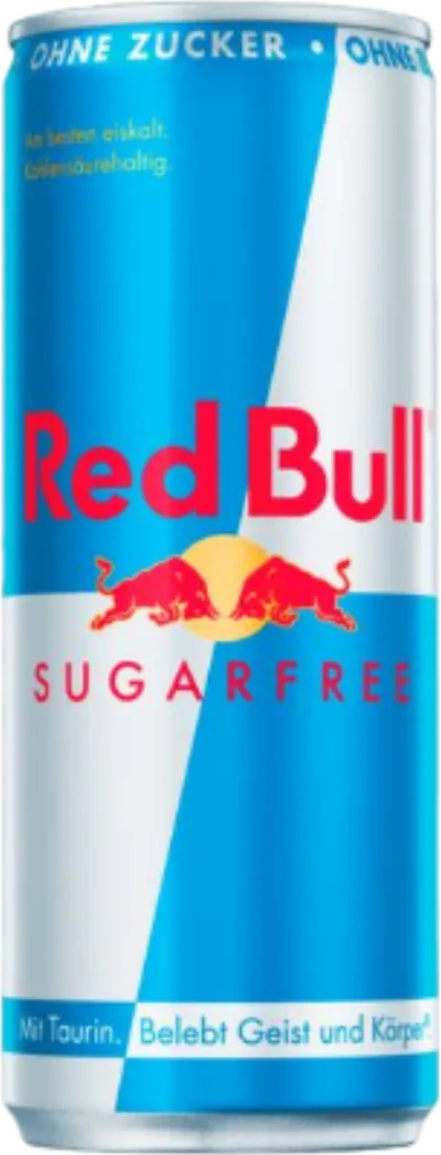 Verpackung von Red Bull Sugarfree