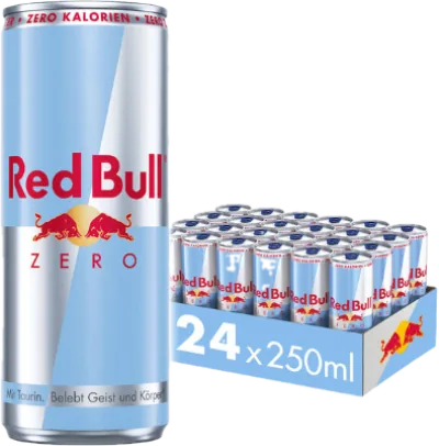 Verpackung von Red Bull Zero Energy Drink