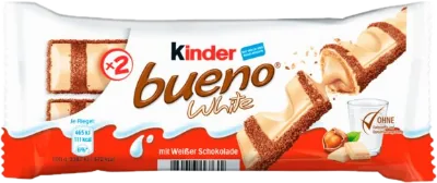 Verpackung von Ferrero Kinder Bueno White 2er