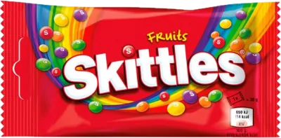 Verpackung von Skittles Fruits klein