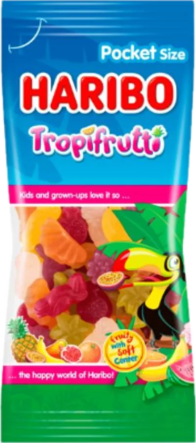 Verpackung von Haribo Mini Tropi Frutti