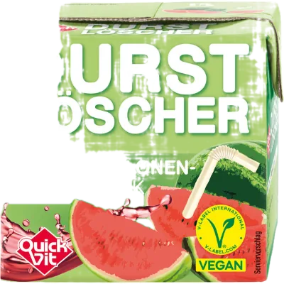Verpackung von Durstlöscher Wassermelone