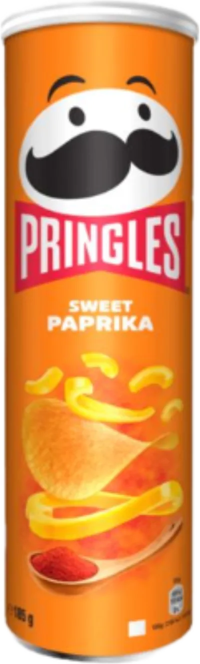 Verpackung von Pringles Sweet Paprika