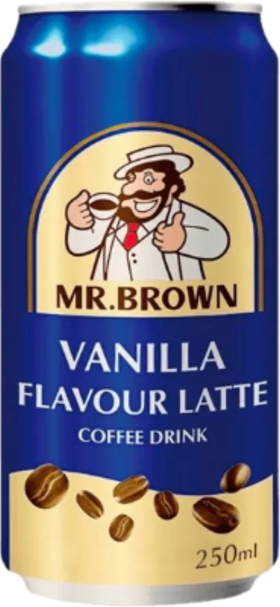 Verpackung von Mr Brown Vanilla