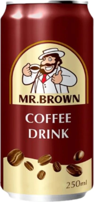 Verpackung von Mr Brown Coffee Drink