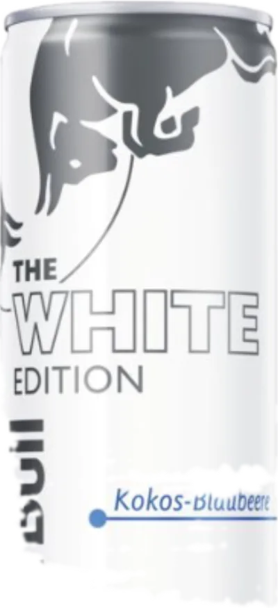 Verpackung von Red Bull White Edition Kokos Blaubeere