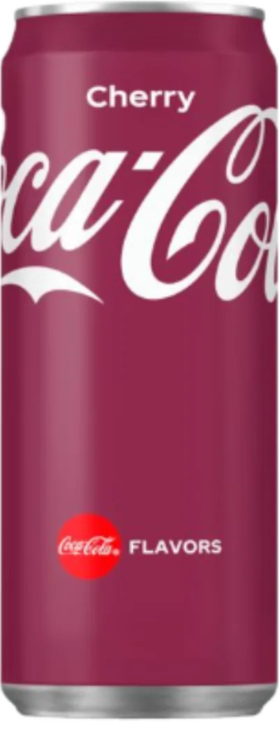 Verpackung von Coca Cola Cherry