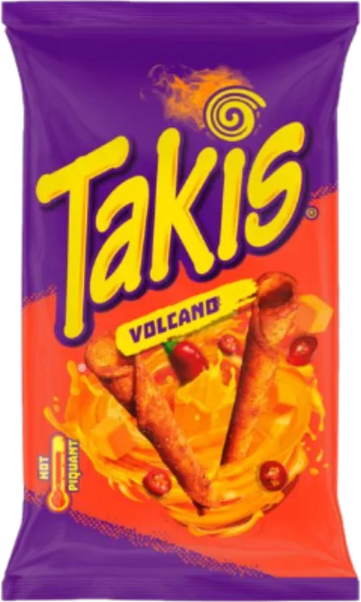 Verpackung von Takis Volcano