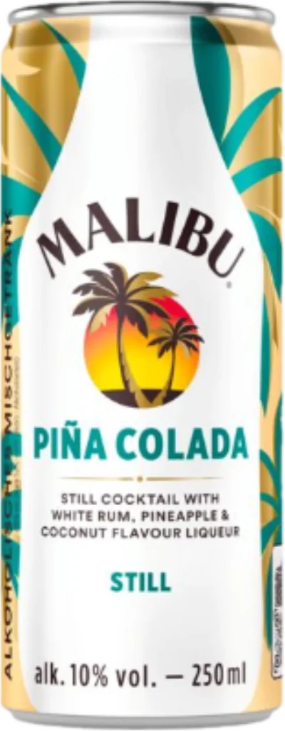 Verpackung von Malibu Pina Colada 10 vol