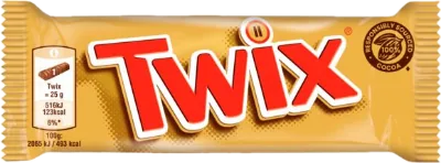 Verpackung von Twix Single
