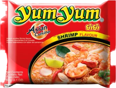 Verpackung von Yum Yum Garnele