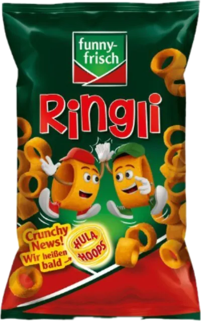 Verpackung von funnyfrisch Ringli Paprika