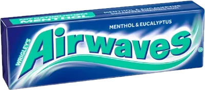 Verpackung von Wrigley's Airwaves Menthol