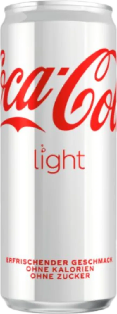 Verpackung von Coca Cola light