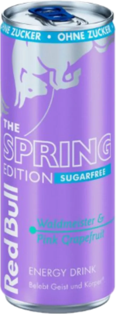 Verpackung von Red Bull Lilac Edition Sugarfree
