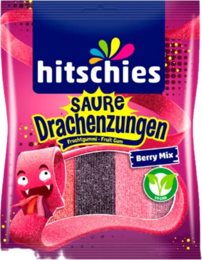 Verpackung von hitschies Saure Drachenzungen Berry Mix