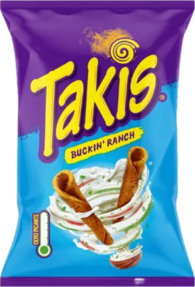 Verpackung von Takis Bucking Ranch