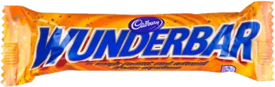 Verpackung von Cadbury Wunderbar Erdnuss Karamell