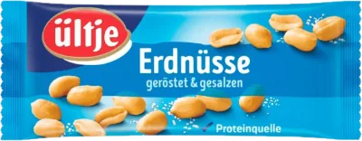 Verpackung von ültje Erdnüsse gesalzen