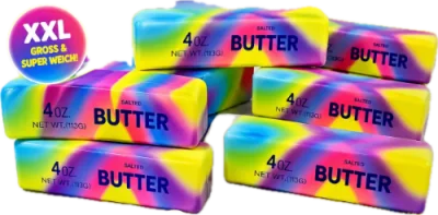 Butter Squishy Groß Regenbogen