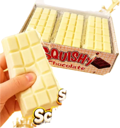 Squishy Schokolade Weiß